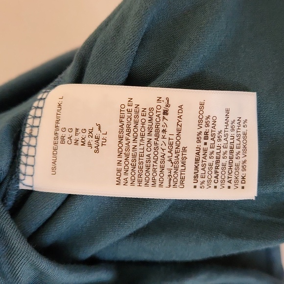 Daily Ritual 3/4 Sleeve Tee - Picture 3 of 5